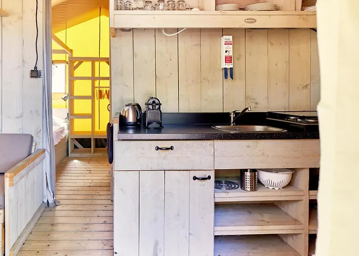 Glamping The Vosges Luxusní stan