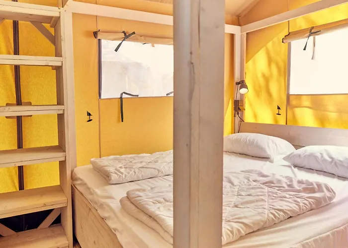 Glamping The Vosges Luxusní stan